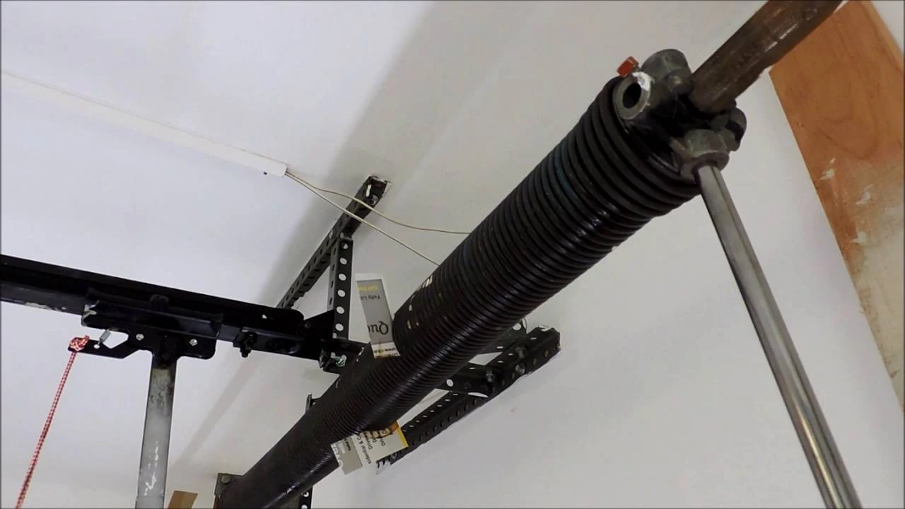 Garage door torsion spring replacement and repair process in 2025.