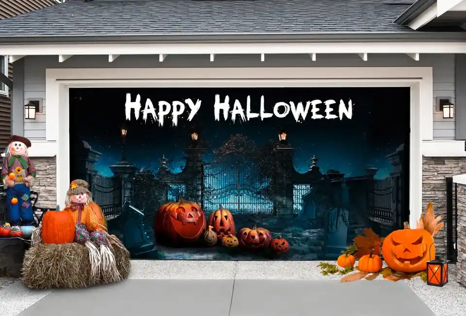 Why Halloween Garage Door Cover is a Must This October